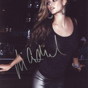 Nina Agdal In Person Signed Photo - SPORTS ILLUSTRATED