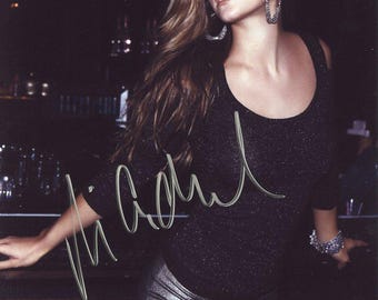 Nina Agdal In Person Signed Photo - SPORTS ILLUSTRATED