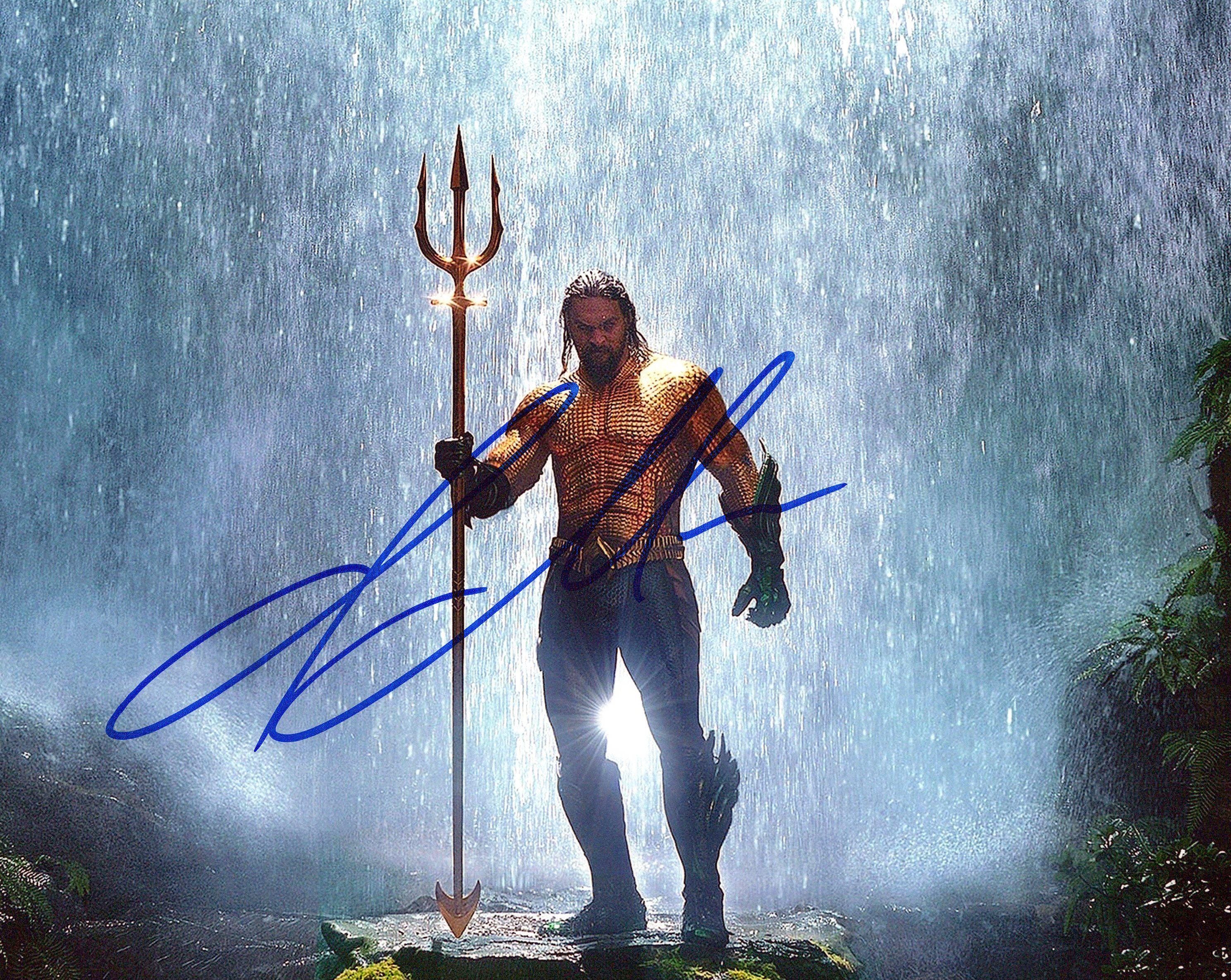 Jason Momoa Signed New Zealand