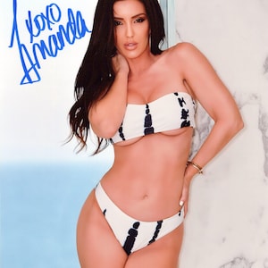 Amanda Paris In Person Signed Photo - MODEL