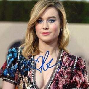 Brie Larson - In Person Signed Photo