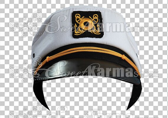 Ship Captain Cap Hat Digital 