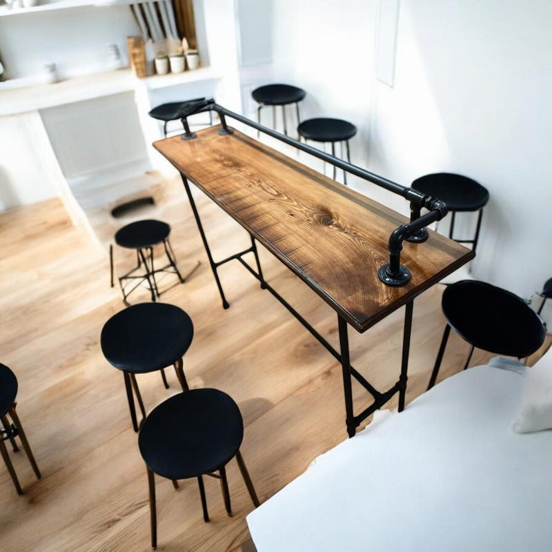 Drink Rail Table - Etsy