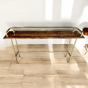 Bar Height Table, Long Bar Table, Outdoor Bar Table, Industrial Bar Table, Natural Live Edge Handmade Furniture, Custom Sizes and Finishes