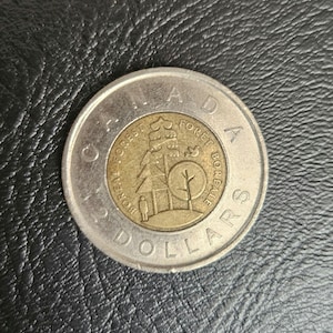 2011 Canada Toonie 100th Anniversary of parks Canada, Boreal Forest, Collectible 2 dollar coin