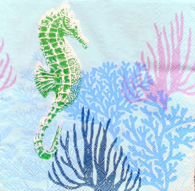 for Decoupage 13 inches Decoupage Napkins 2 Single Paper Napkins Paper-Craft and Collage 33 cm Decor #927