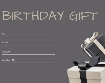 Unique Birthday Gift Card for Him - Perfect for Every Man! Thoughtful, Personal, and Ready to Make His Day Extra Special!