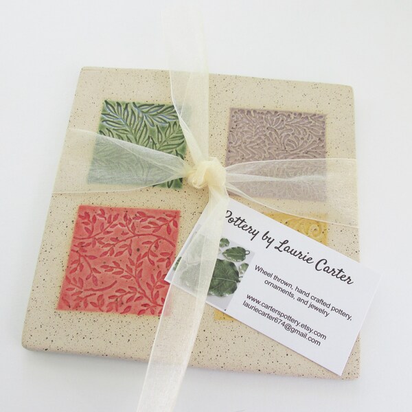 Pottery Trivet Etsy