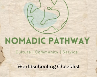 Worldschooling Checklist Printable | Full Time Family Travel Prep List