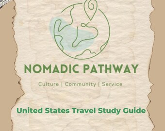 USA State Study Guide Printable | Homeschool Road Trip Workbook Ages 6-12
