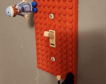 Lichtschalter und Steckdosenabdeckung (Lego kompatibel)