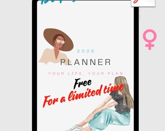 2026 Weekly Digital Planner: Minimalist iPad, Goodnotes, Notability (PDF)