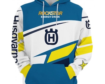 Husqvarna Sweatshirt |3D Printed Hoodie | Unique Textured Design | Unisex Fashion