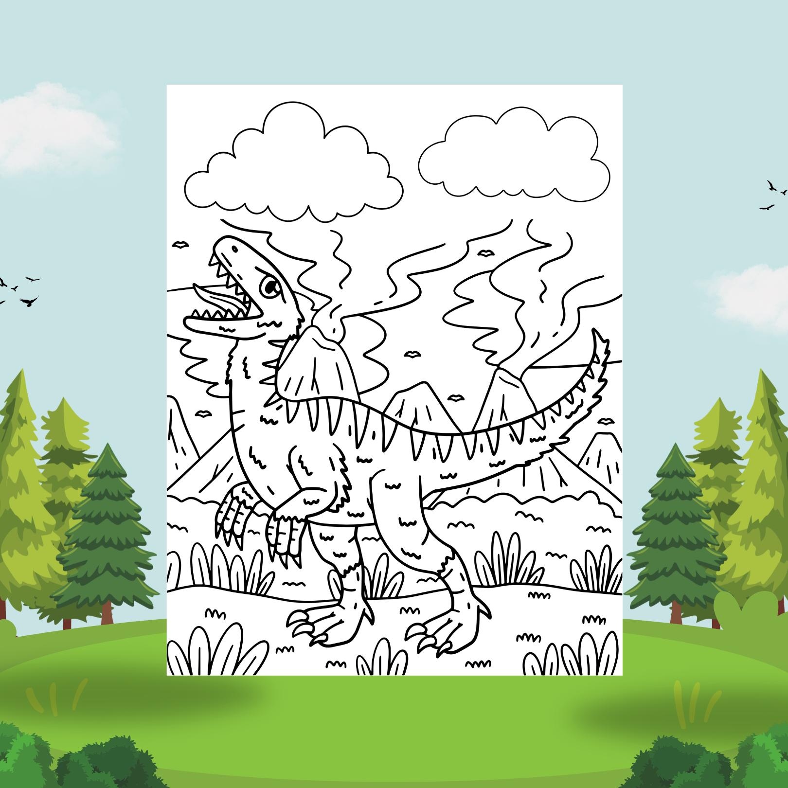 Dinosaur World Coloring Pages , Coloring Book, Printable Coloring Pages ...