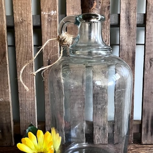 2 Gallon Glass Water Jug - Etsy