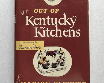 Vintage 1949 Out of KENTUCKY KITCHENS Cookbook Intro by Duncan Hines