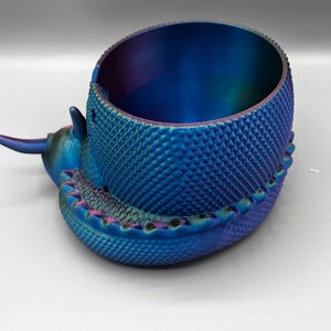 Sleeping Dragon Yarn Bowl 3D printed in ECO friendly PLA With Tool Holder image 14