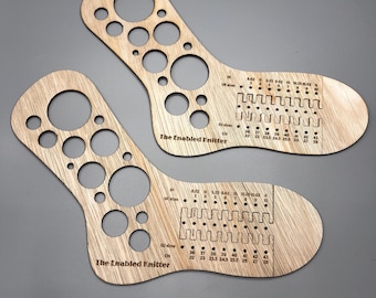 Adjustable Birch Plywood Sock Blockers – Women's Size UK 3-10 EU 36-43