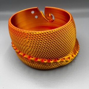 Sleeping Dragon Yarn Bowl 3D printed in ECO friendly PLA With Tool Holder image 8
