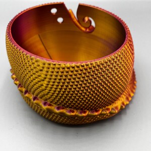 Sleeping Dragon Yarn Bowl 3D printed in ECO friendly PLA With Tool Holder image 19