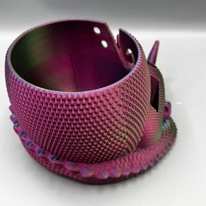 Sleeping Dragon Yarn Bowl 3D printed in ECO friendly PLA With Tool Holder image 15