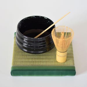Handmade Mini Tatami Mat: Japanese Tea Ceremony Display