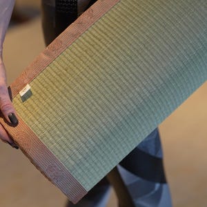 Tatami Zen Mat Classic | Handmade in Kumamoto, Japan | Authentic Japanese Tatami Mat for Meditation & Relaxation