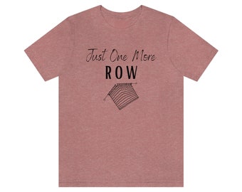 Camiseta de punto, camiseta de punto, regalo para un tejedor, regalo de punto para mamá, regalo de amante de punto