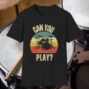 Unleash Your Inner Drummer with this Musician&#39;s Slogan Shirt | Unique Music Apparel
