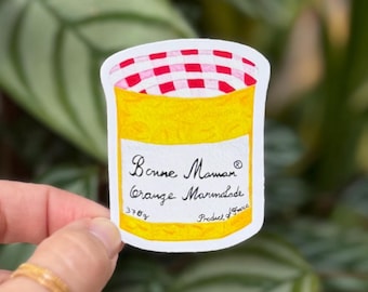 Adesivo con marmellata d'arance / Vinile lucido resistente all'acqua e di lunga durata
