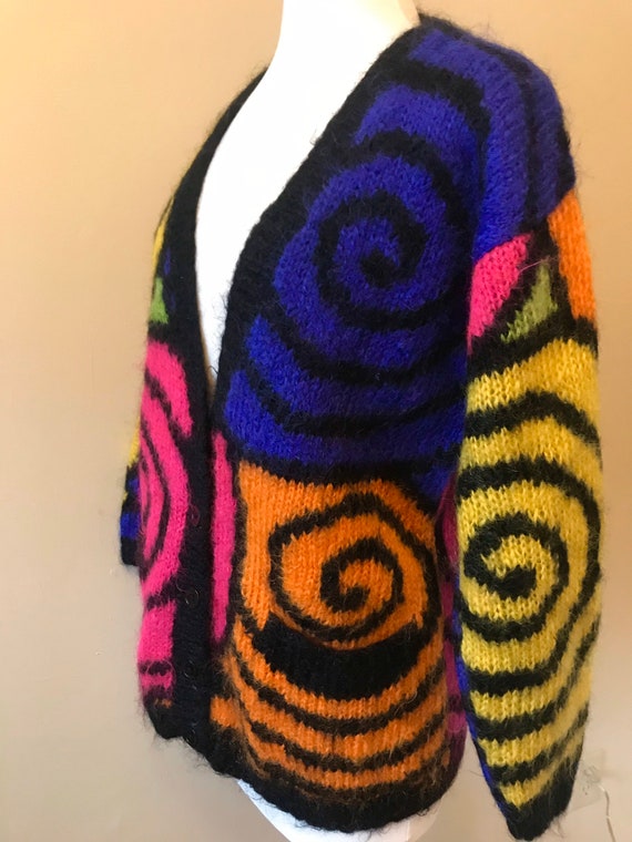 Late 80s 90s Oversized Baggy Mohair Sweater