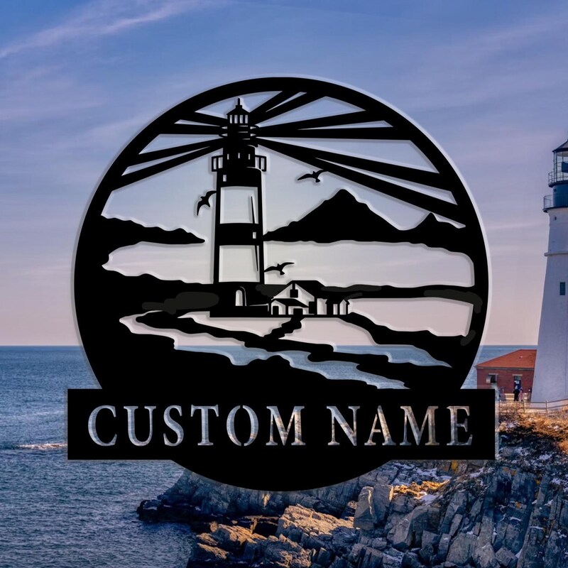 Metal Lighthouse - Etsy