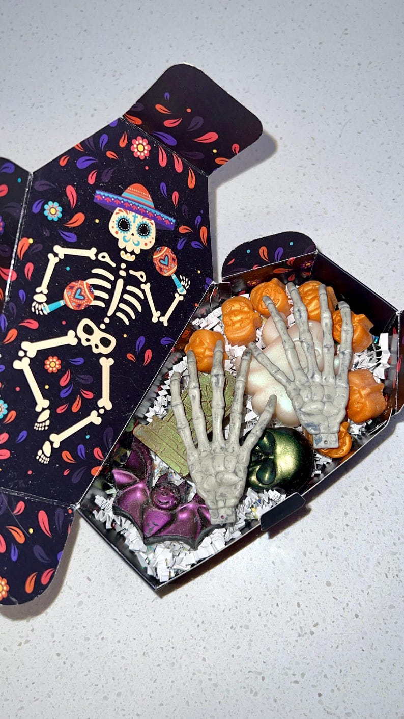 Coffin Wax Melts - Dia De Los Muertos/ Day of the Dead - Etsy