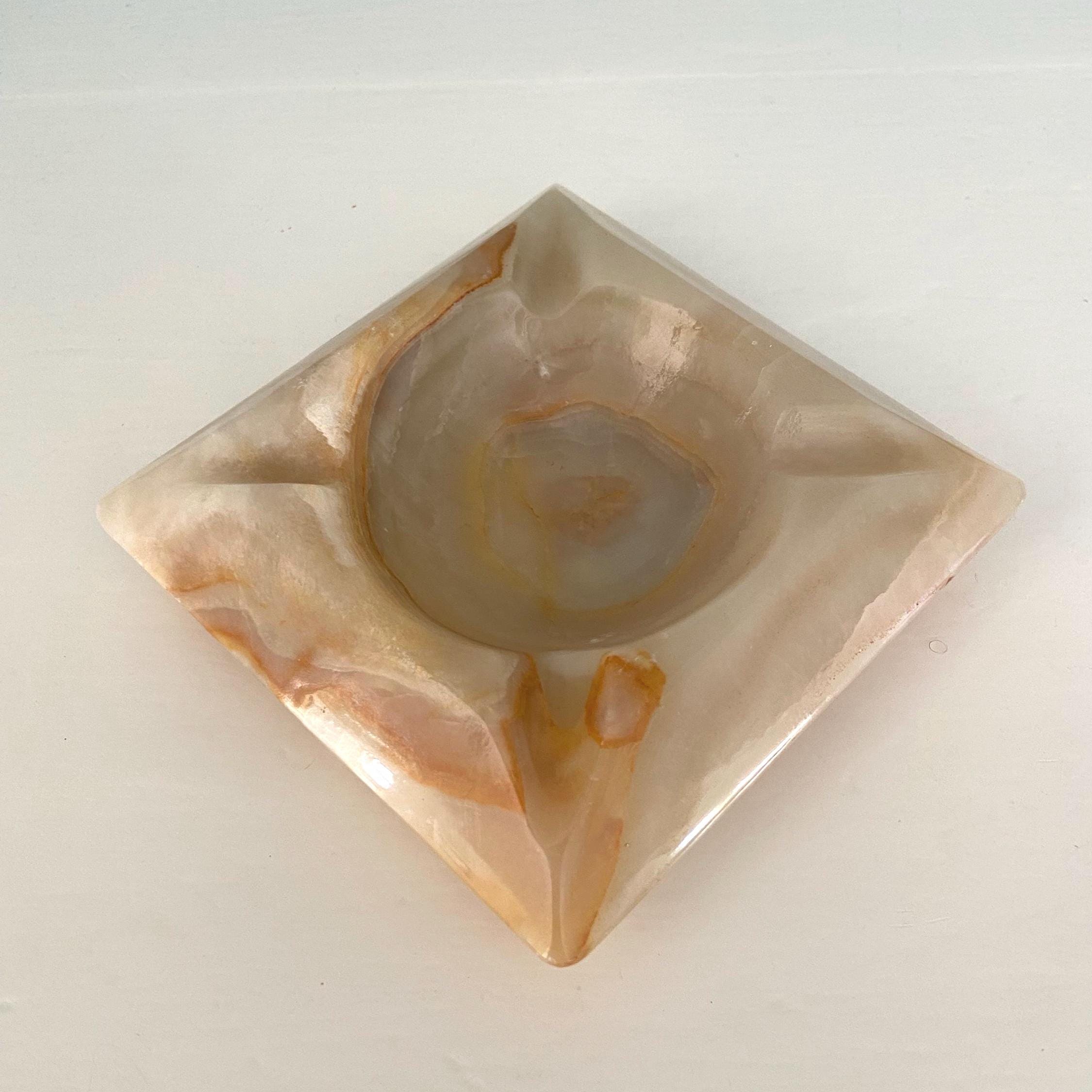 Vintage Marble Ashtray - Etsy