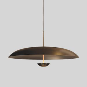1950s Mid Century Patina Brass Modern Style Sputnik Chandelier/ Kalmar Stilnovo Style/ Modern Brass Chandelier Italian Chandelier