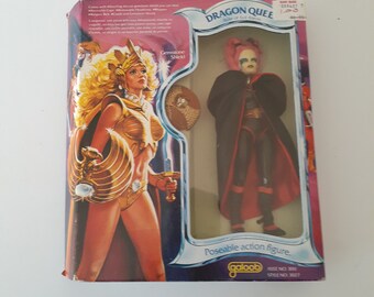 Dragon Queen Action Figure Golden Girl 1980s MIB NOS Vintage