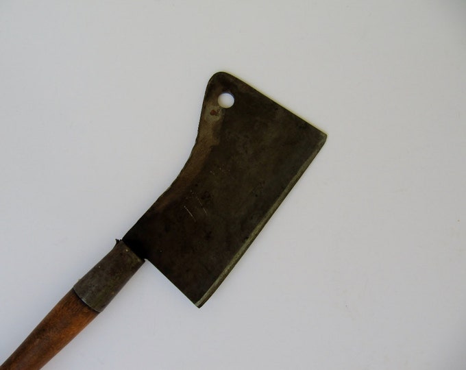 Antique Meat Cleaver - Etsy