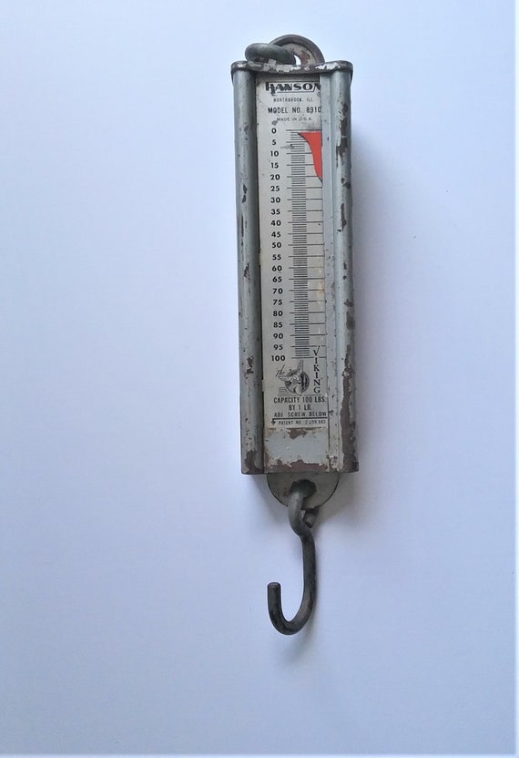 Vintage Viking Scale Hanson Model No 8910 100 LBS Capacity Etsy