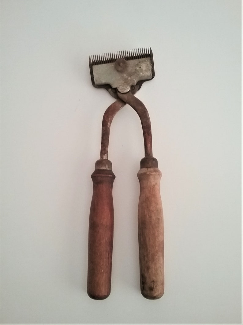 Antique Horse Hair Clippers Shears Hand Held Farmhouse Rustic Etsy