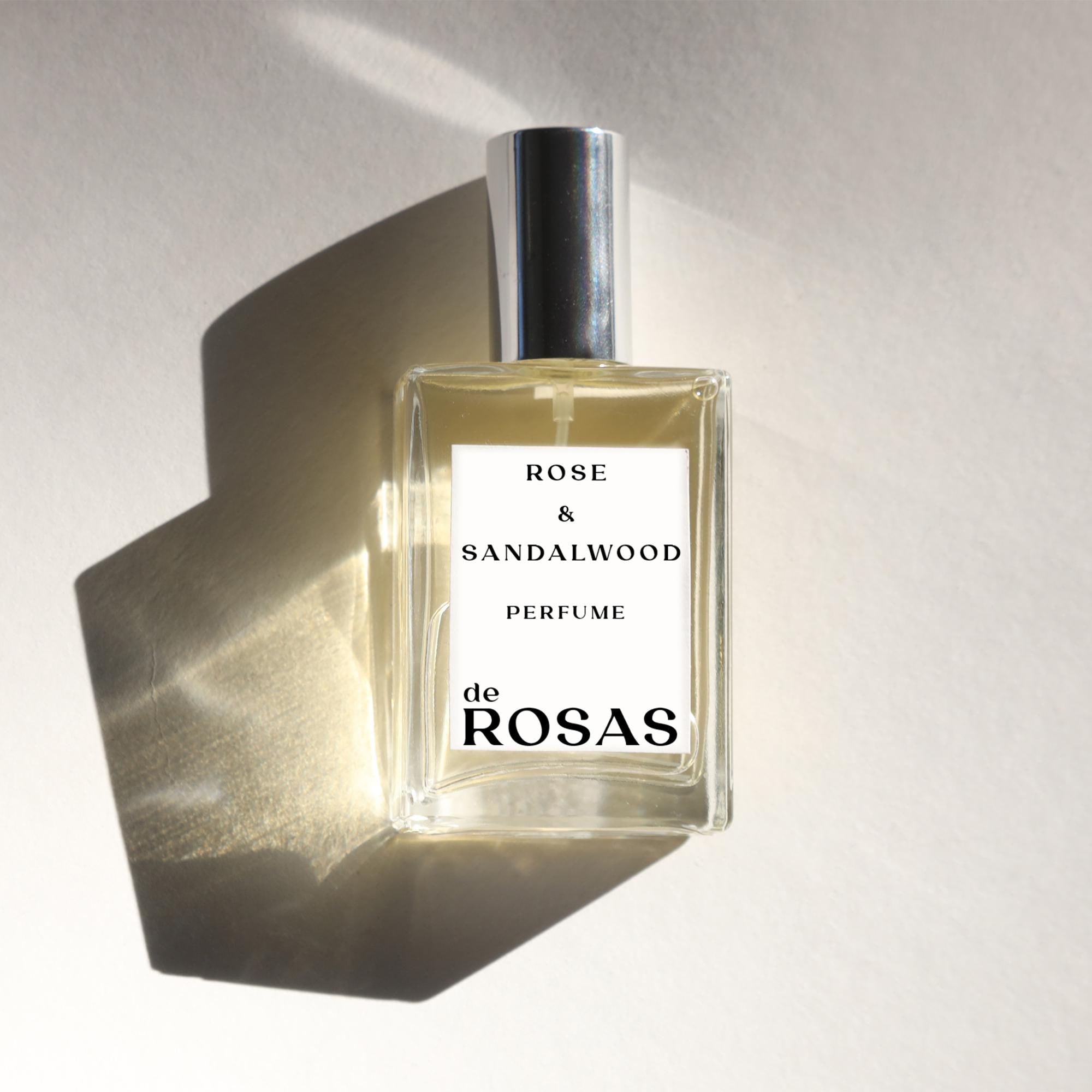 Rose & Sandalwood Perfume - Natural scent