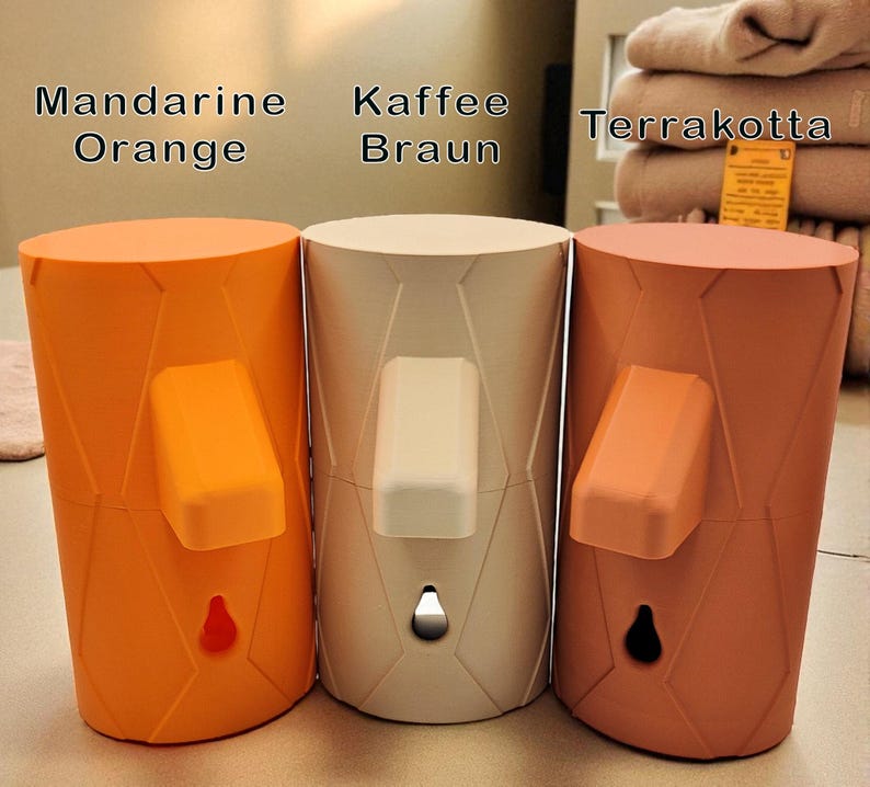 Maku Up Soap Dispenser Protective Cover for Sagrotan No-Touch – Modern Design - Dettol Soap Dispenser - Bathroom Accessories - Minimalist image 7