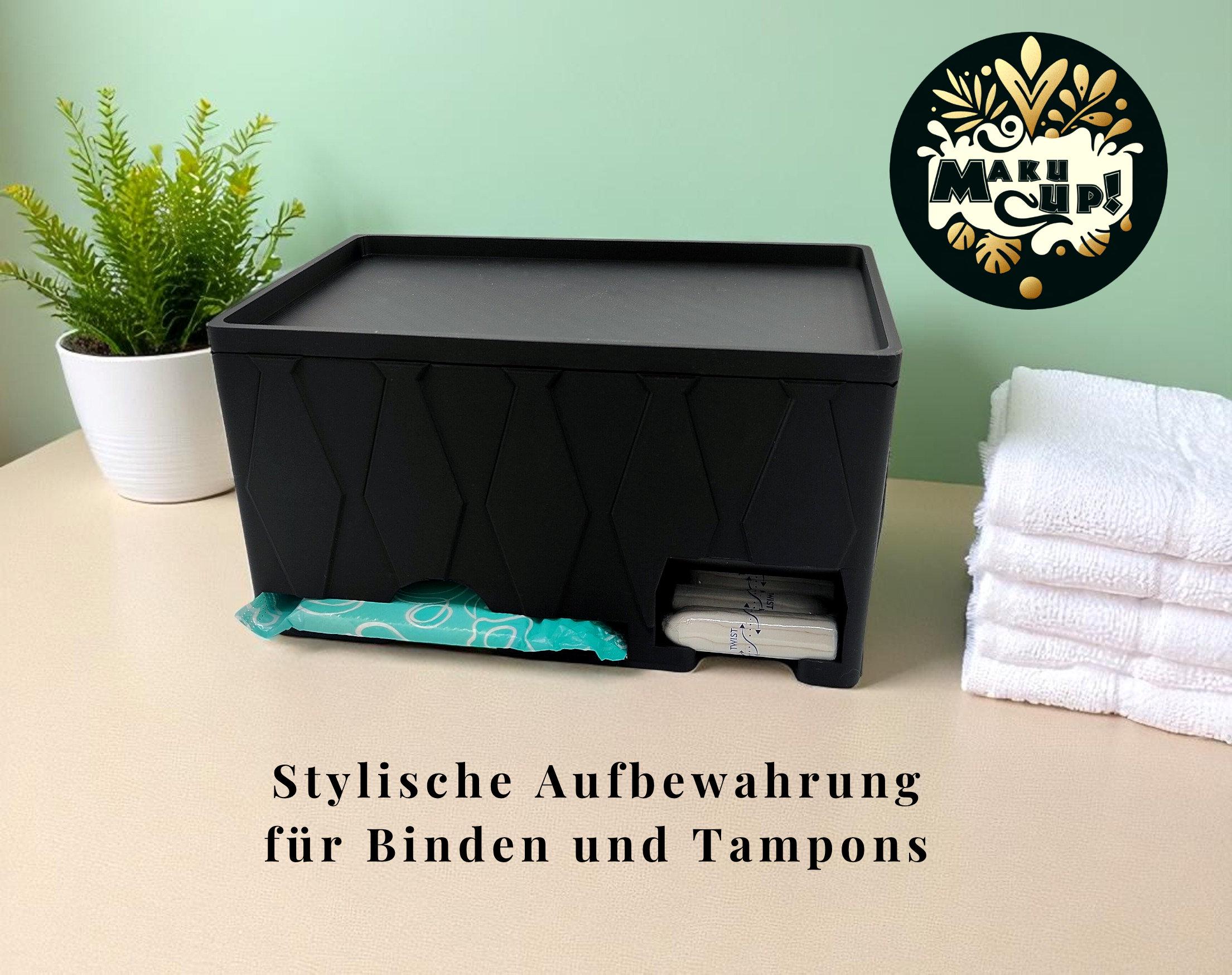 Maku up Pad & Tampon Organizer | Modern Period Box Made of PLA | Hygiene  Box for the Bathroom | 3D Printed With Diamond Pattern - Etsy Israel