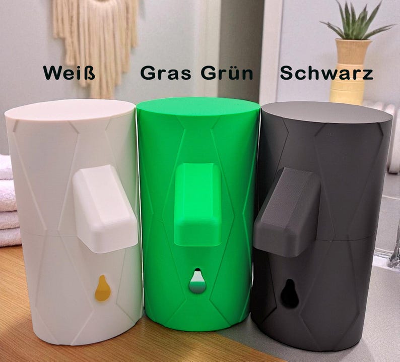 Maku Up Soap Dispenser Protective Cover for Sagrotan No-Touch – Modern Design - Dettol Soap Dispenser - Bathroom Accessories - Minimalist image 10
