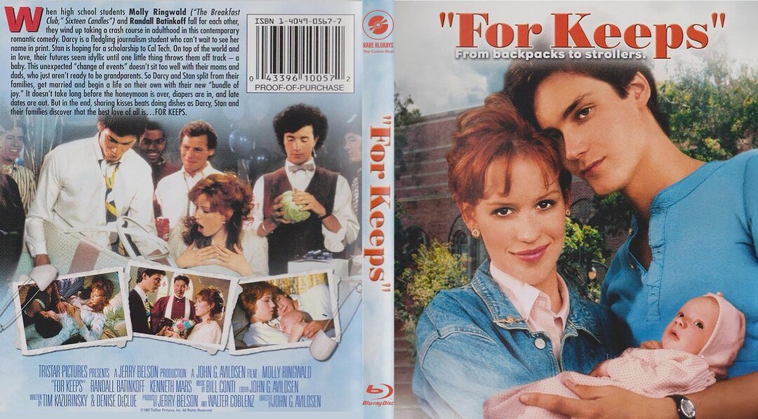 FOR KEEPS (1988) Molly Ringwald - Etsy