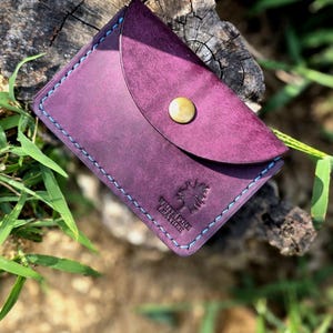 three pocket accordion wallet, three pocket  wallet, leather wallet, compact wallet, small leather wallet, wallet for her, gift.
