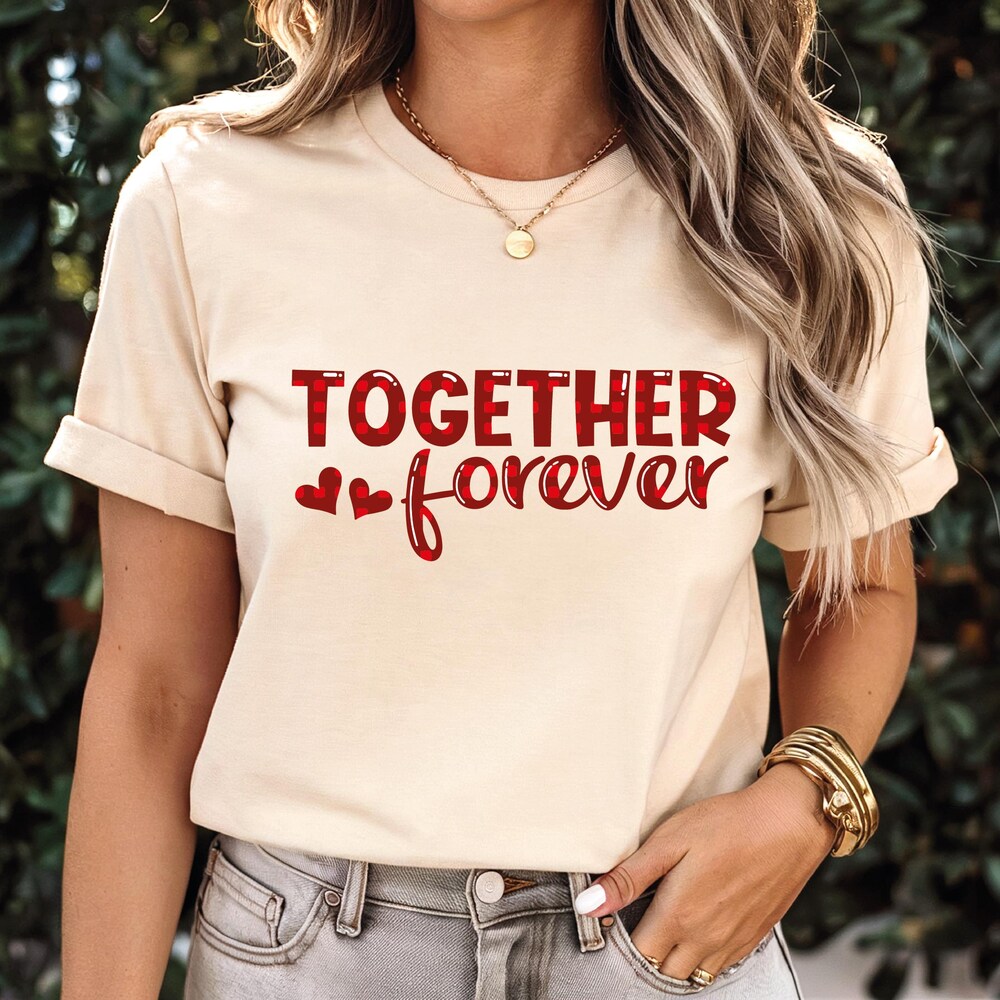 Honeymoon Shirt, Forever Matching Shirt, Couples Together Shirt, Valentines Day Shirt, Couple Shirt, Anniversary Shirt, Forever Shirt Teeplaza Design