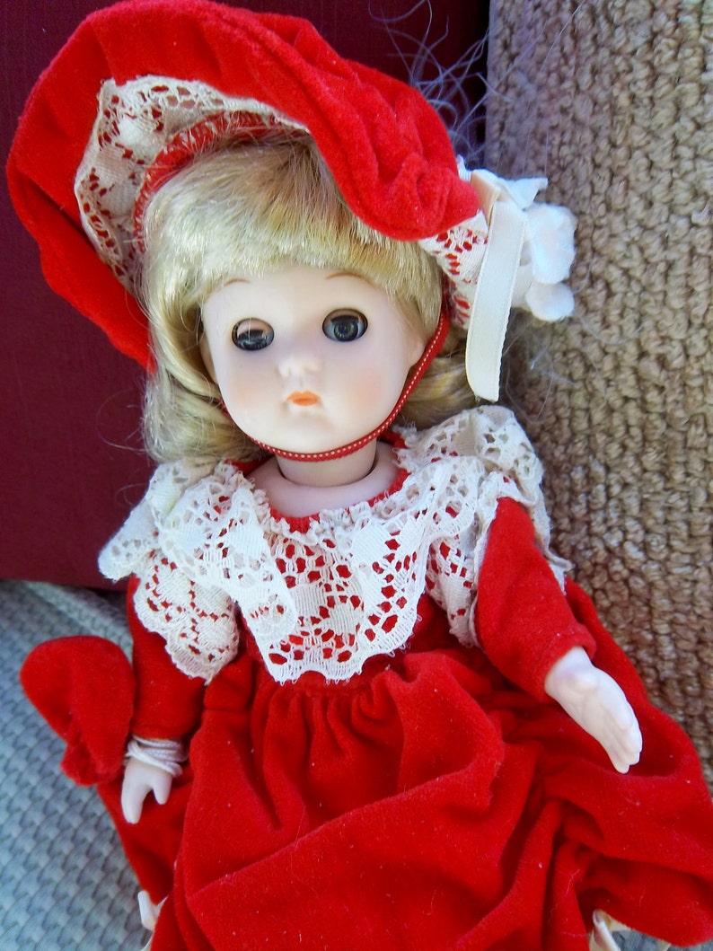 Vintage Ginny Porcelain Doll Vogue Dolls Inc 1984 S1B3 Etsy