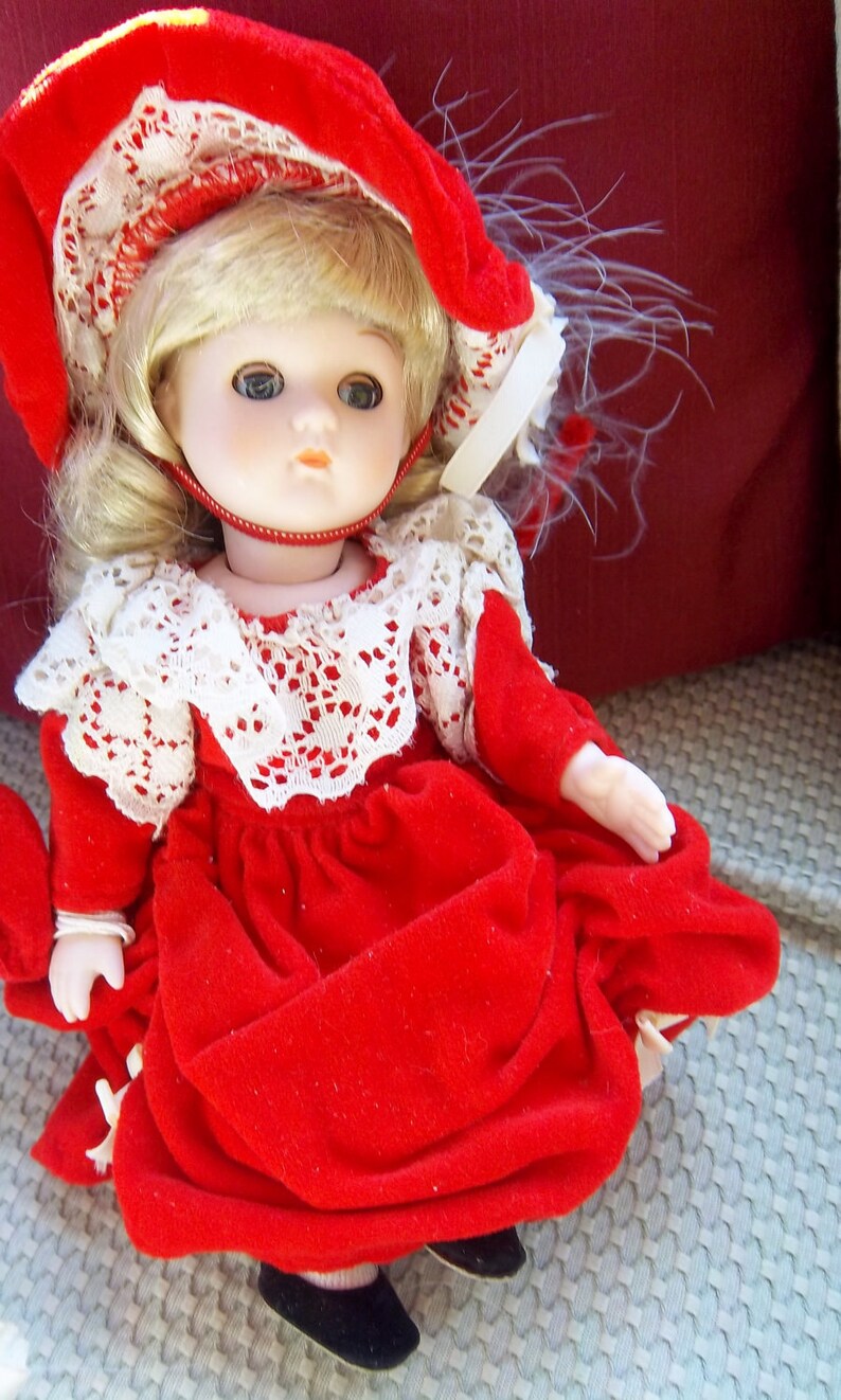 Vintage Ginny Porcelain Doll Vogue Dolls Inc 1984 S1B3 Etsy