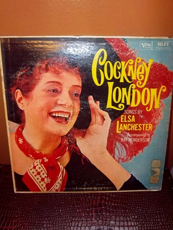 Cockney London Songs Sung By Elsa Lanchester And Ray Etsy