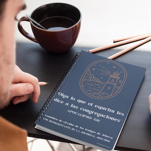 Asamblea de Circuito con Representante de la Sucursal 2025-26 Spiral Notebook , Spanish Circuit Assembly 2025-26 spiral notebook